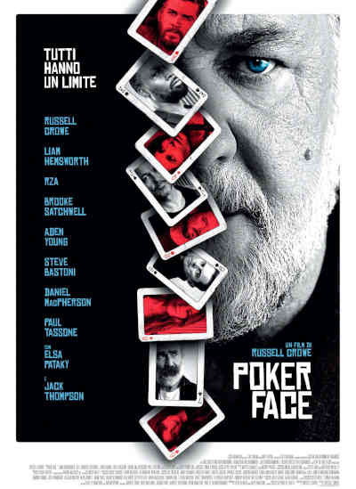 Poker Face 2022 Liam Hemsworth, Russell Crowe, Lynn Gilmartin, Elsa Pataky, Brooke Satchwell, Matt Nable, Jack Thompson, Jacqueline McKenzie, RZA, Daniel MacPherson, Jemima Quinn, Benedict Hardie, Steve Bastoni, Paul Tassone, Molly Grace, Addam