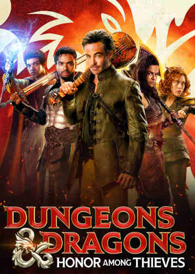 Dungeons & Dragons: Honor Among Thieves 2023 Chris Pine, Michelle Rodriguez, Justice Smith, Rege Jean Page, Sophia Lillis, Hugh Grant, Daisy Head, Chloe Coleman, Kyle Hixon, Will Irvine, Spencer