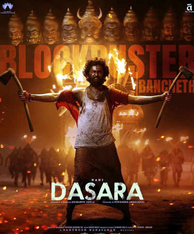 Dasara 2023 Samir Harhash, Nani, Keerthy Suresh, Shine Tom Chacko, Dheekshith Shetty, Samuthirakani, Sai Kumar, Jhansi, Rajsekhar Aningi, DJ Express, Ahmad Harhash, Kundan Alexzed,