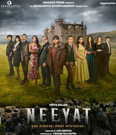 Neeyat 2023 Vidya Balan, Ram Kapoor, Rahul Bose, Shahana Goswami, Neeraj Kabi, Amrita Puri, Shashank Arora, Niki Walia, Prajakta Koli, Ishika Mehra, Dipannita Sharma,