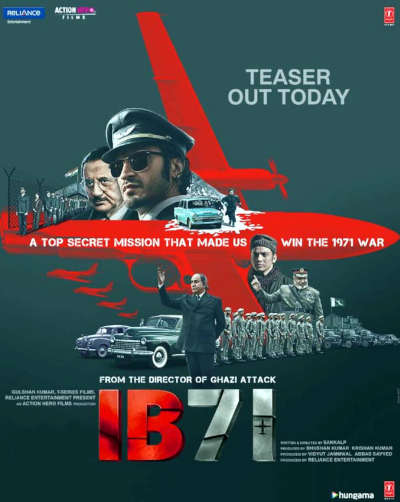 IB 71 2023 Vidyut Jammwal, Anupam Kher, Bijay Anand, Vishal Jethwa, Nissar Khan, Dalip Tahil, Ashwath Bhatt, Mir Sarwar, Suvrat Joshi, Suren Saini, Ashutosh Shukla,