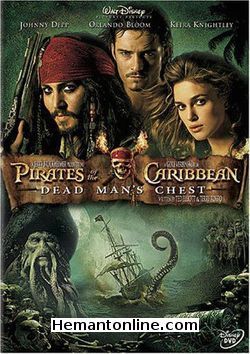 Pirates of The Caribbean Dead Mans Chest 2006 Johnny Depp, Orlando Bloom, Keira Knightley, Jack Davenport, Bill Nighy, Jonathan Pryce