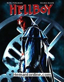 Hellboy 2004 Ron Perlman, John Hurt, Selma Blair, Rupert Evans, Karel Roden, Jeffrey Tambor, Doug Jones, Brian Steele, Ladislav Beran, Biddy Hodson, Corey Johnson,