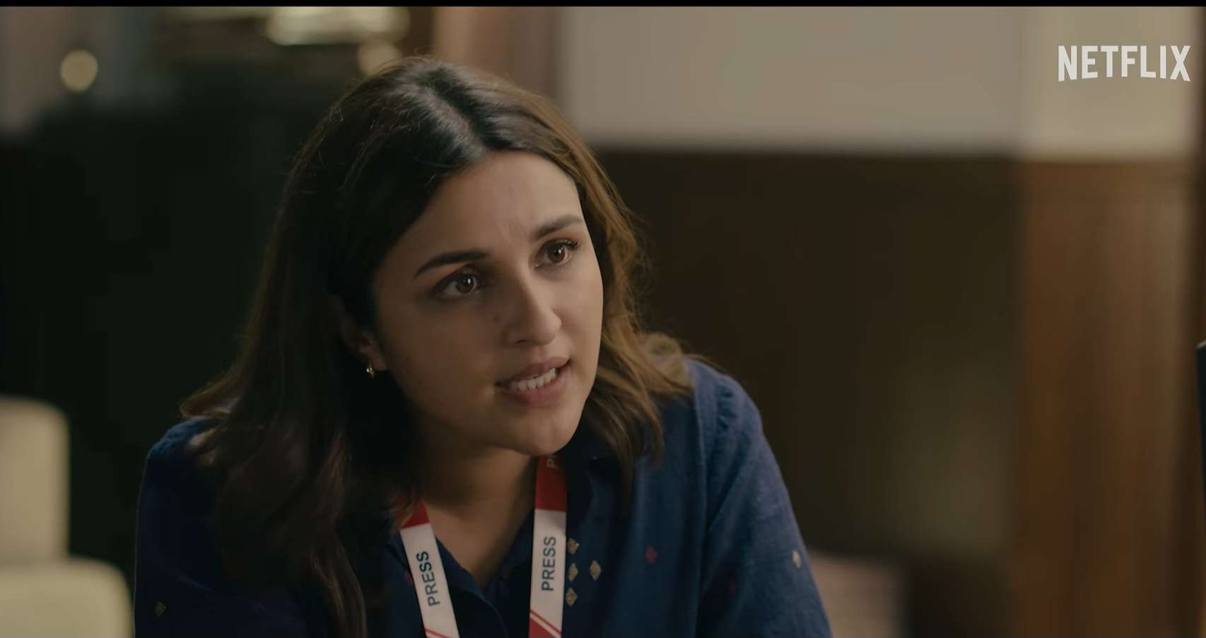 Parineeti Chopra Reporting Live On Netflix!!!