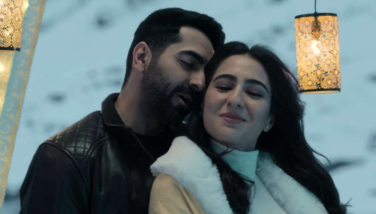 Ayushmann Khurrana And Sara Ali Khan Ignite Screens In Udta Teer Song Chann.